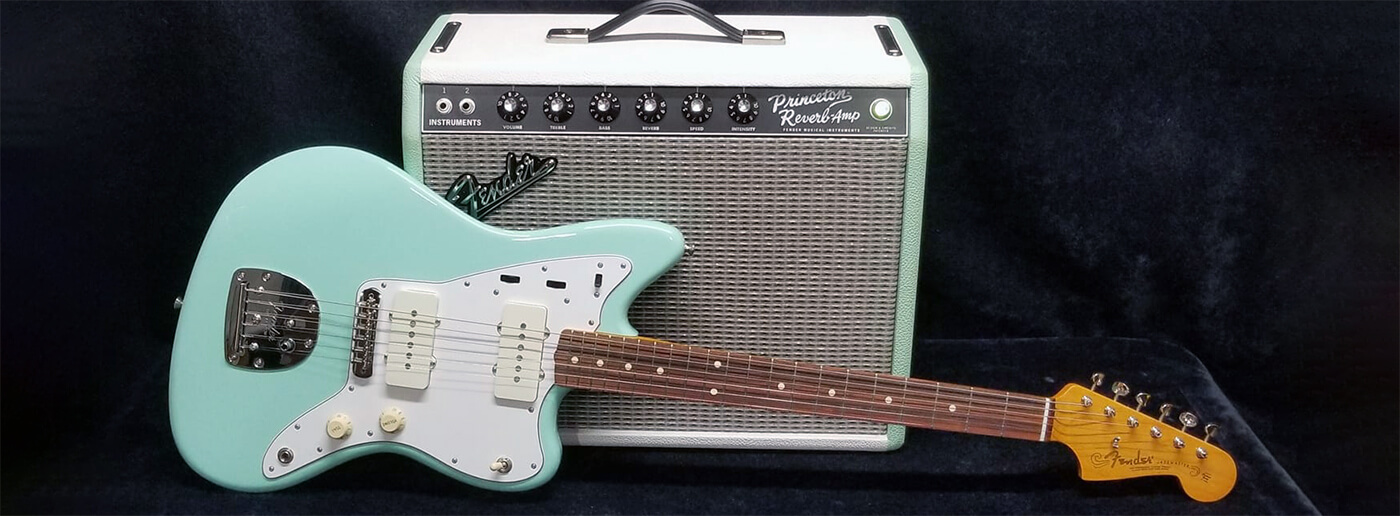 Baby Blue Fender Lavonne Music Specials